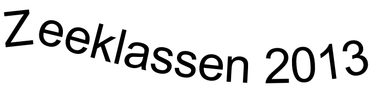 Zeeklassen 2013